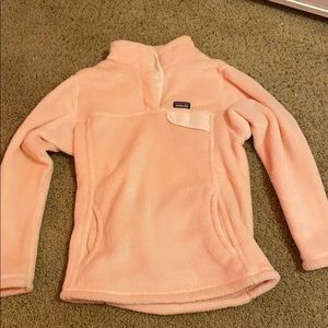 Pink Patagonia 1/4 button up
